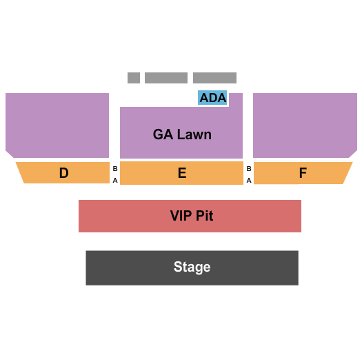 KEMBA Live! O.A.R Seating Chart